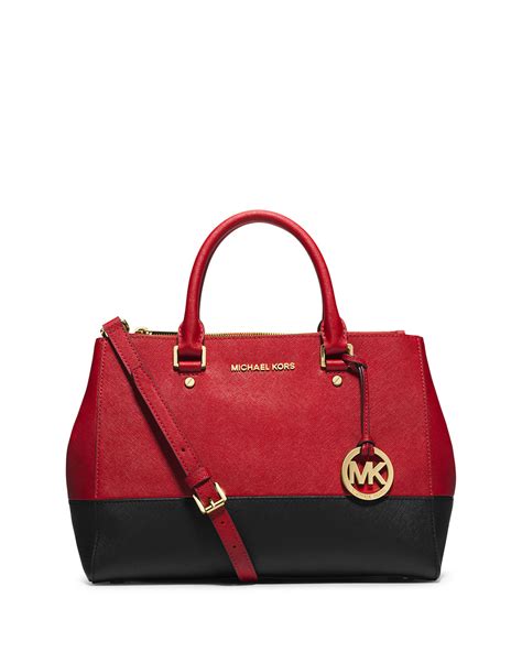 michael kors sutton medium satchel red|michael michael kors sutton medium satchel.